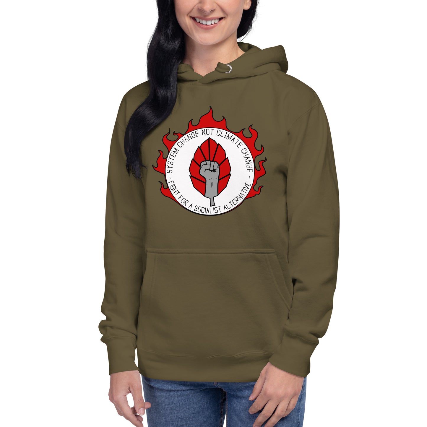 System change Not climate change Hoodie