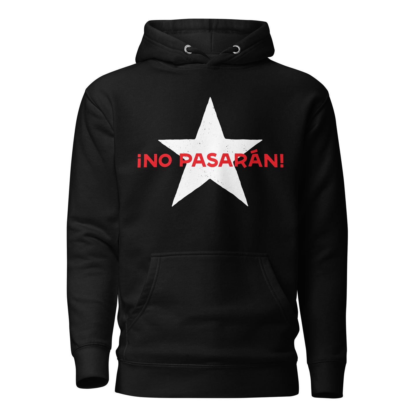 ¡No pasarán! med stjärna Hoodie