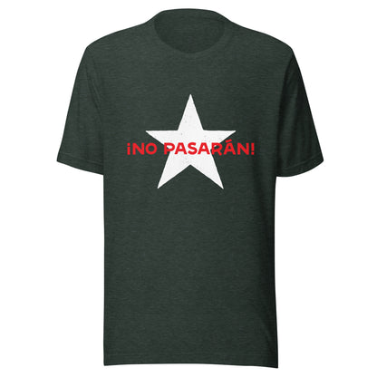 ¡No pasarán! med stjärna T-shirt